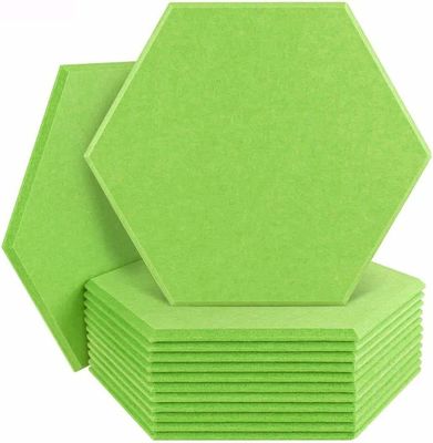 Panneaux muraux acoustiques à plafond suspendu en polyester absorbant le son, en fibres de feutre