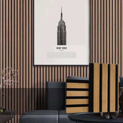 Panneau insonorisé Isolation acoustique populaire Panneaux muraux en bois