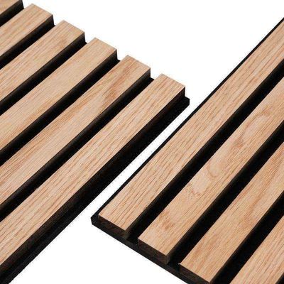Des panneaux muraux acoustiques en bois écologiques pour une absorption sonore très efficace