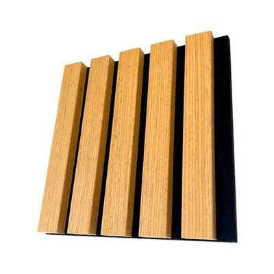 Panneau acoustique en fibres de polyester pour la conception de murs et de plafonds incendiaires intérieurs modernes