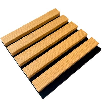 Panneau acoustique en bois pour la conception personnalisable des murs