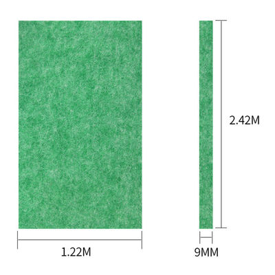 Tableau d'absorption du son en tissu de polyester de 25 mm pour panneau mural acoustique
