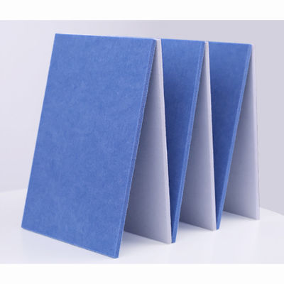 Tableau d'absorption du son en tissu de polyester de 25 mm pour panneau mural acoustique