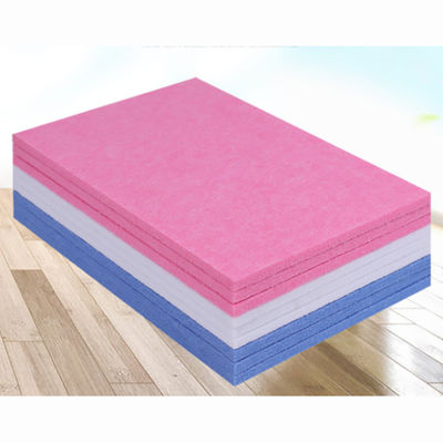 Tableau d'absorption du son en tissu de polyester de 25 mm pour panneau mural acoustique